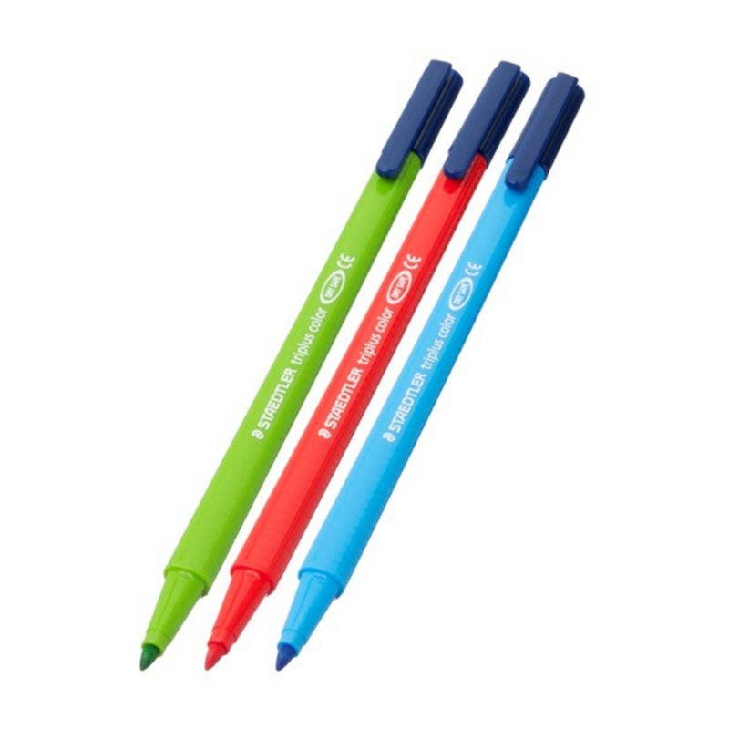 STAEDTLER triplus Fibre-Tip Pens (Pack of 10) mulveys.ie Nationwide Shipping