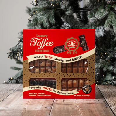 Walkers Luxury Toffee Selection Hammer Gift Pack mulveys.ie nationwide shipping