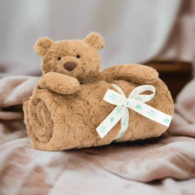 Jellycat Bartholomew Bear Blankie. Mulveys.ie