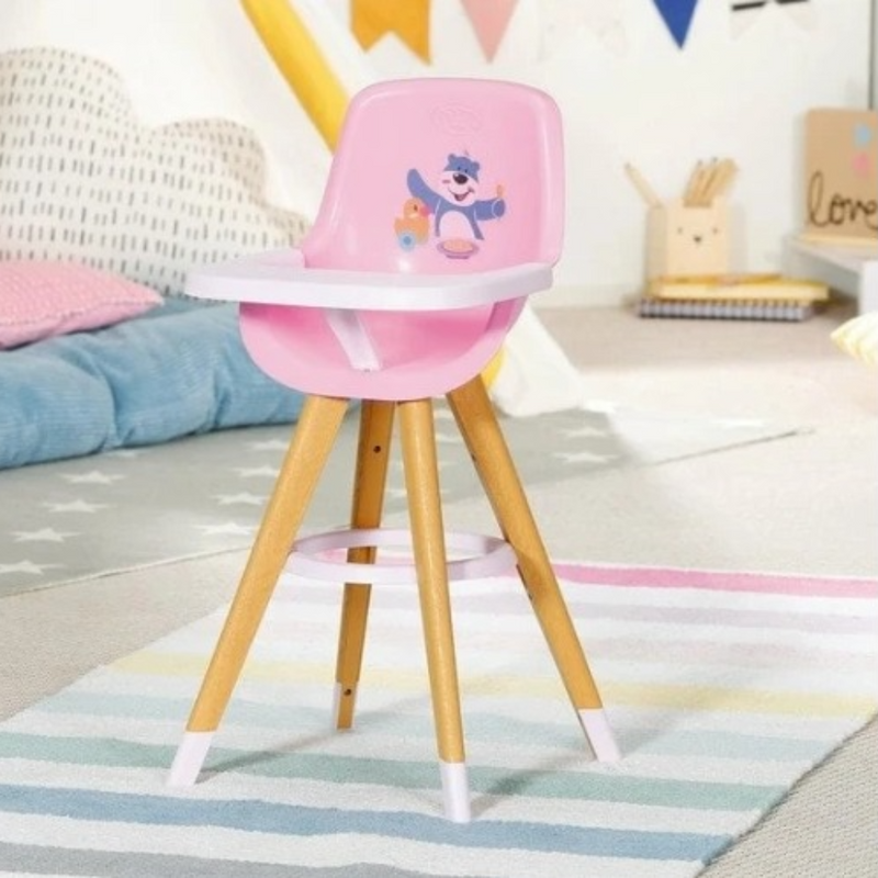 Zapf Creation BABY born Highchair, 43cm MULVEYS.IE NATIONWIDE SHIPPING