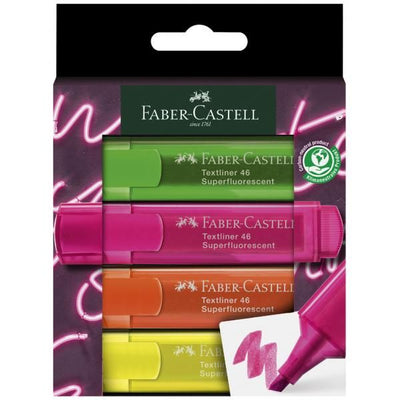 Faber Castell Super florescent highlighters Mulveys.ie