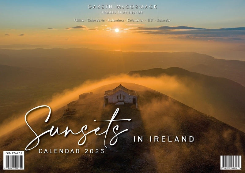 SUNSETS IN IRELAND CALENDAR 2025 MULVEYS.IE